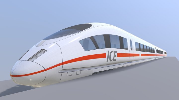 High-speed-train 3D models - Sketchfab