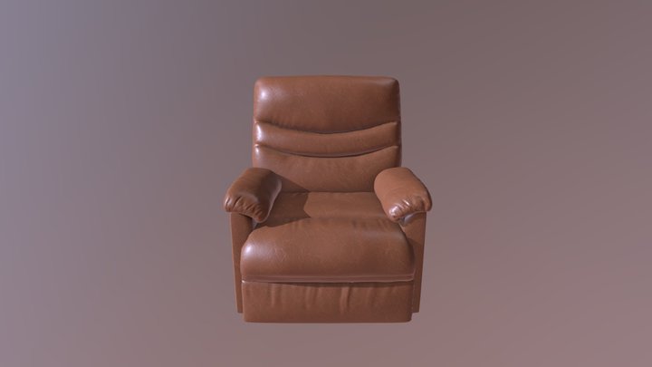 test cleanup of garbage chair model using zbrush 3D Model
