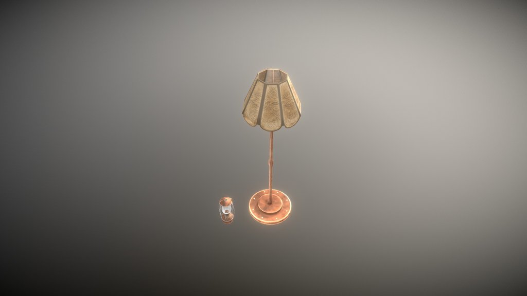 Lamp and Floor Light | 3D Models