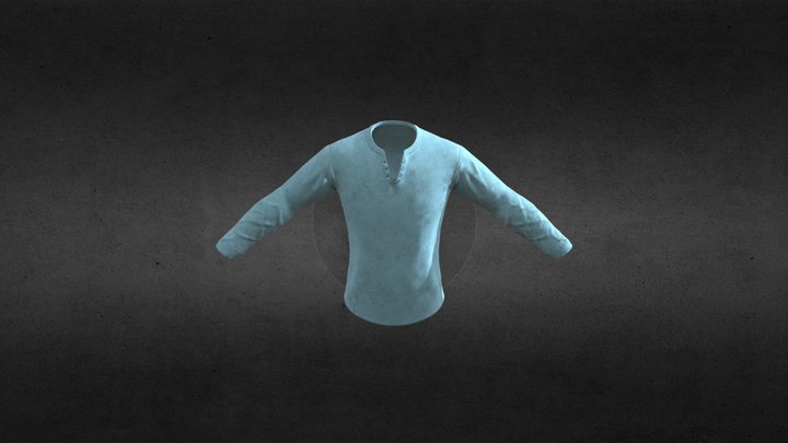 LongSleeve Shirt 3D Model