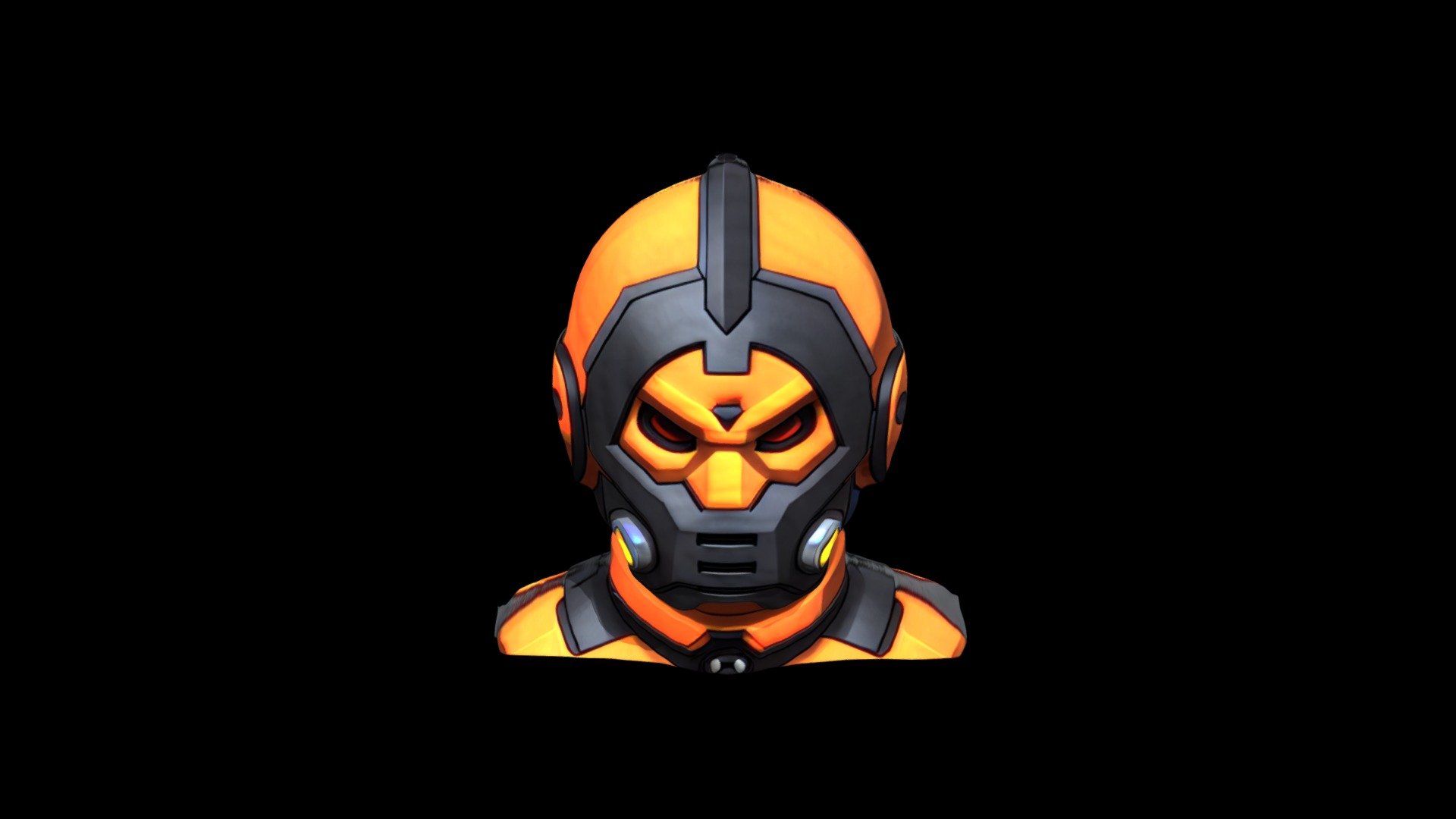 Helmet Mask Robot Cartoon 1877 - Download Free 3D model by klrxyz ...