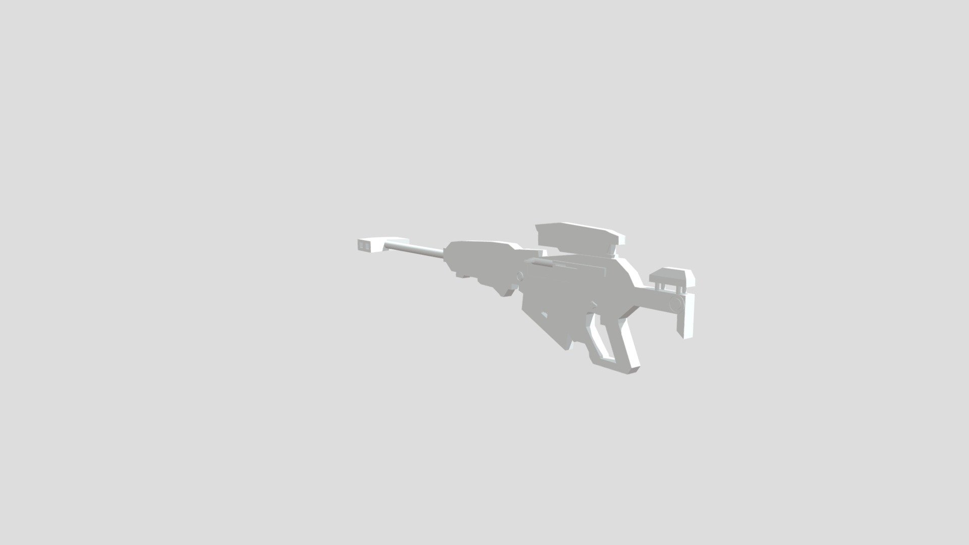 Sci fi Sniper — Sketchfab embed 3D viewer