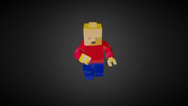 LEGO Run 3D Model