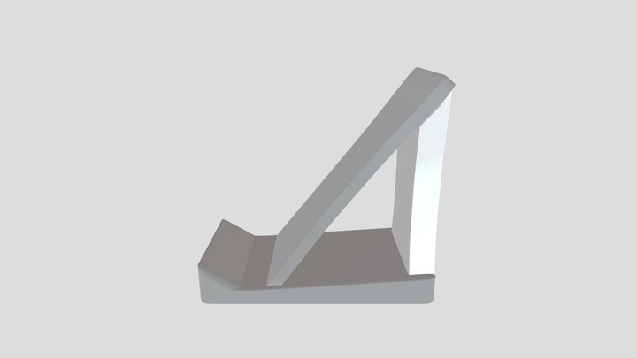 Simple phone stand 3D Model