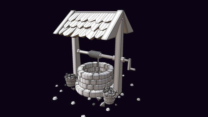 Water Well 3D Model