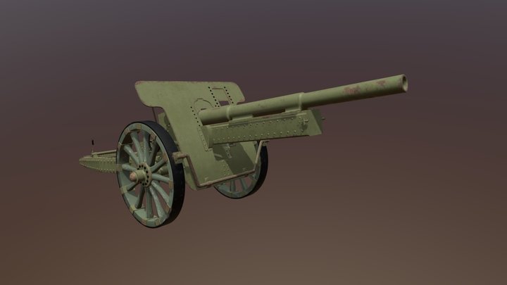 Cannon 3D Model