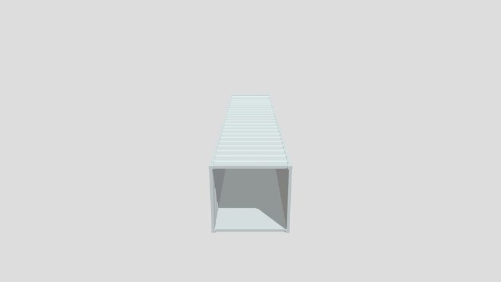 Shipping Container 3D Model