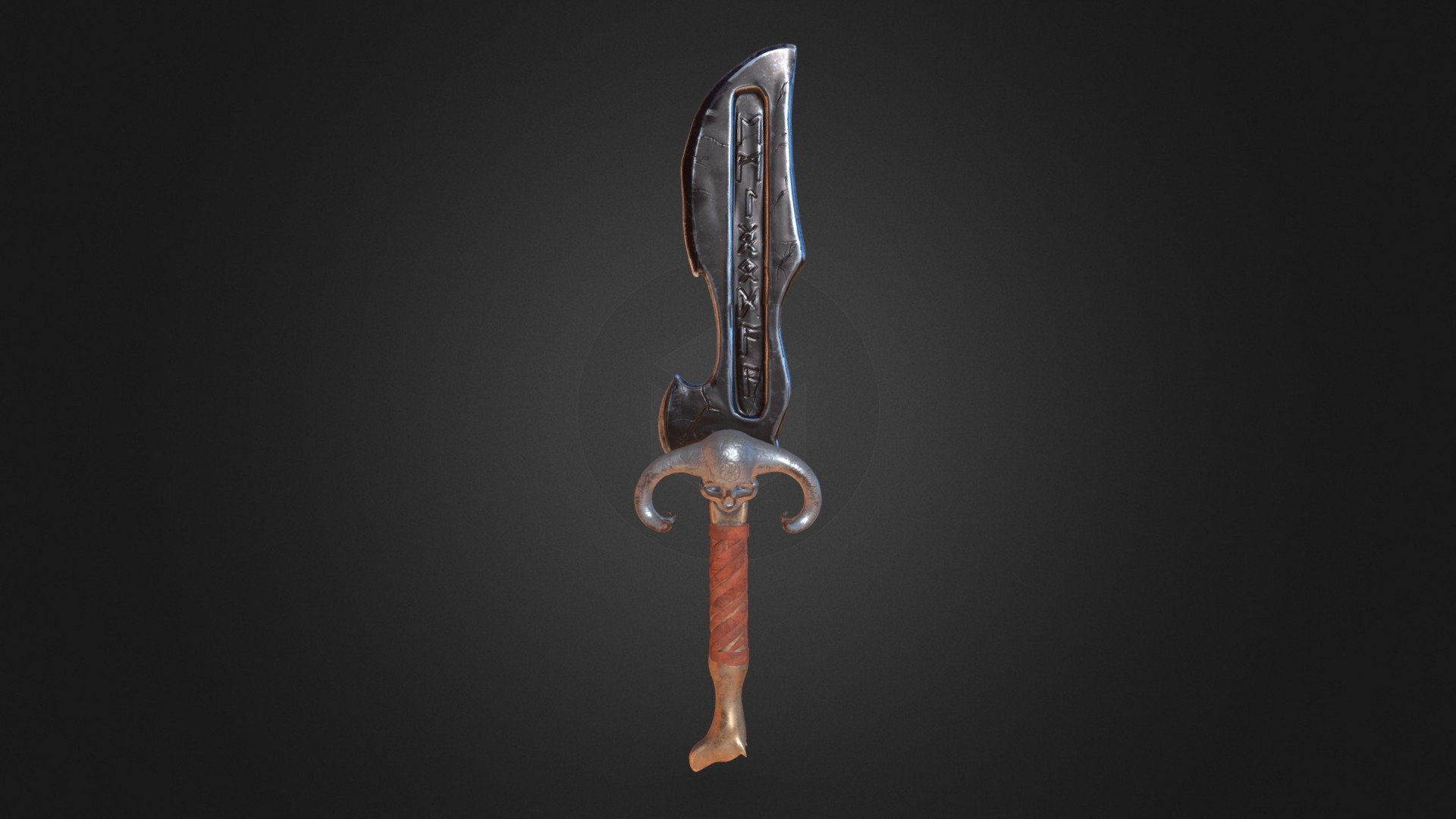 Fantasy Sword - 3D model by gsandysan [d54fbc4] - Sketchfab