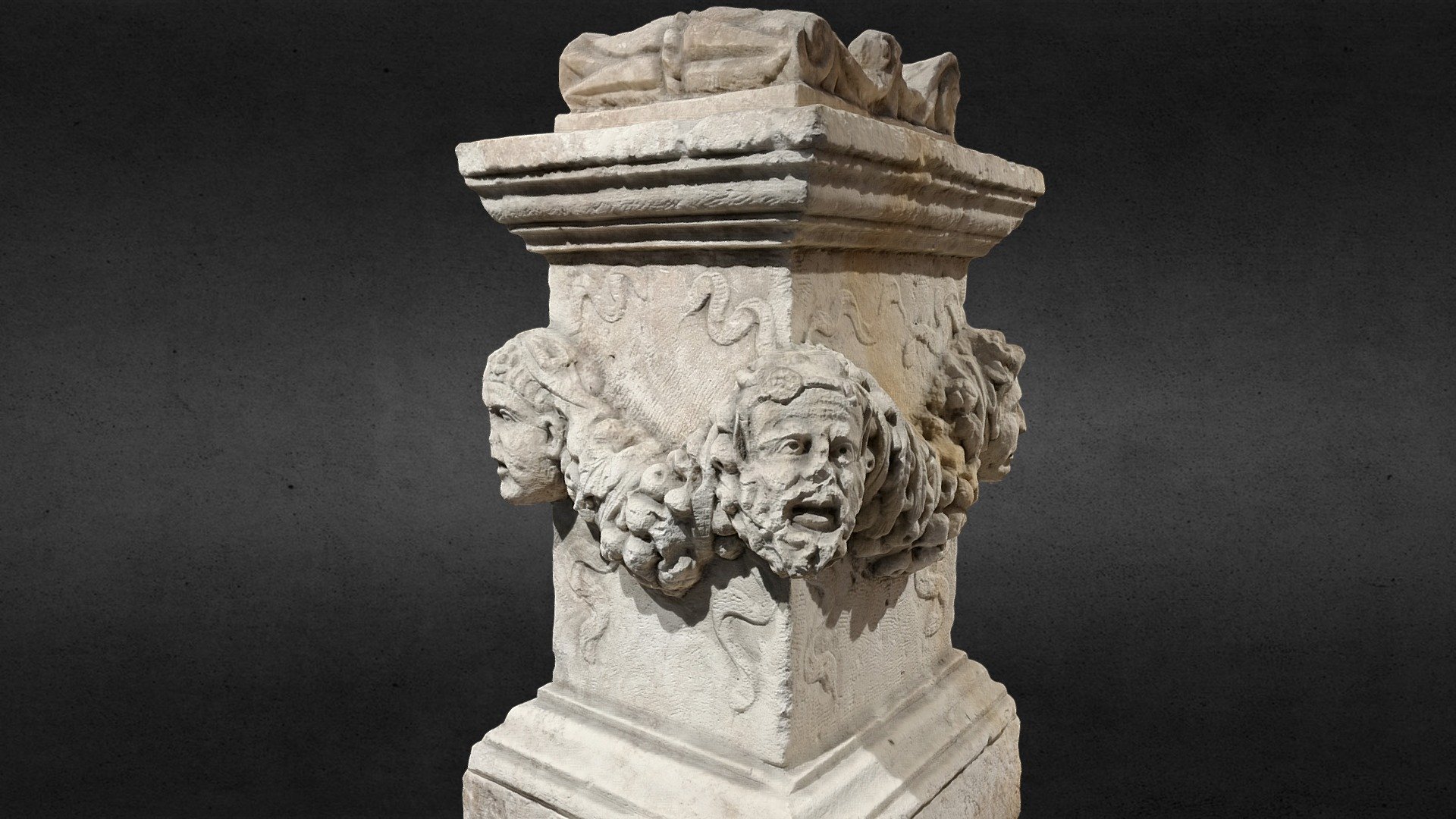 Autel antique, Musée Saint-Raymond (31)