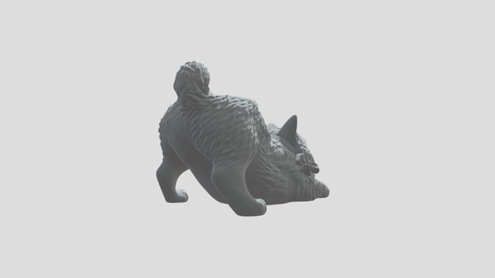 Cat Vase 3D Model