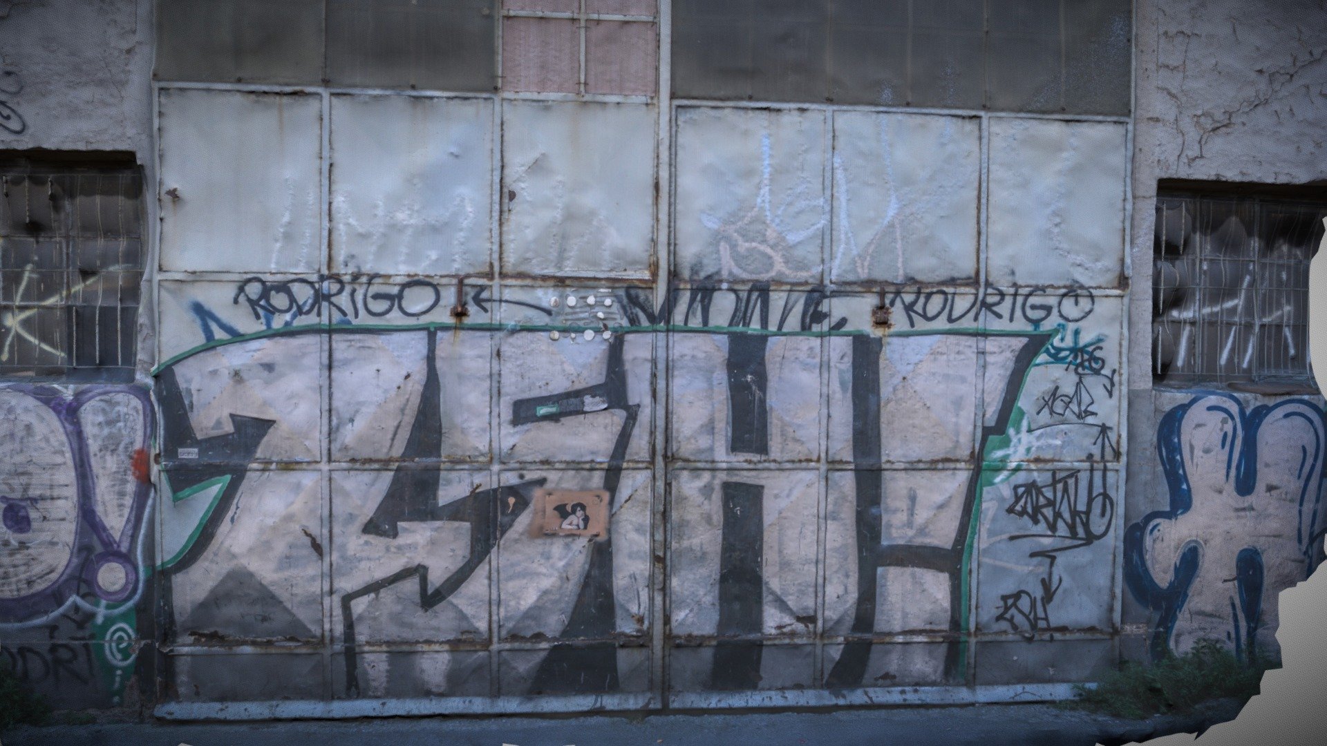 Porton graffiti