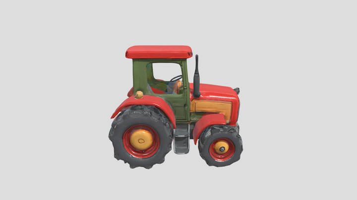 Trator 3D Model