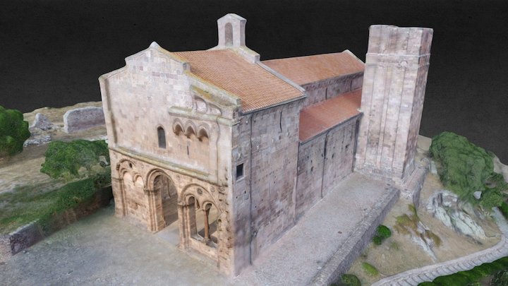Ricostruzione 3D Sant'Antioco di Bisarcio 3D Model