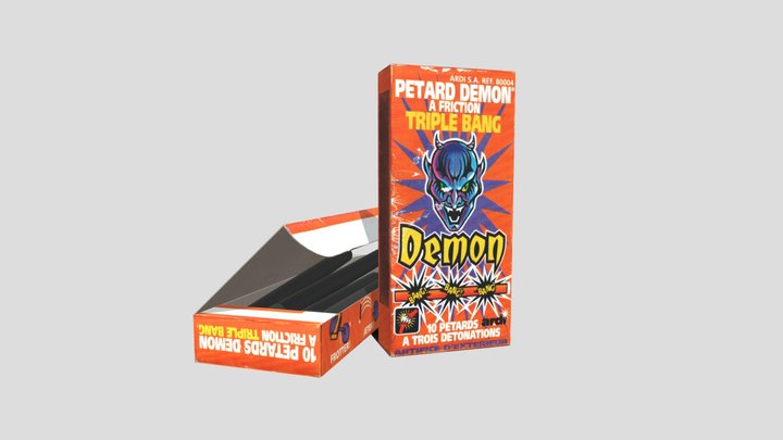 PETARD DEMON TRIPLE BANG 3D Model