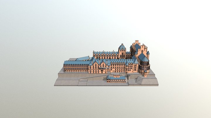 Coudenberg Palace 3D Model