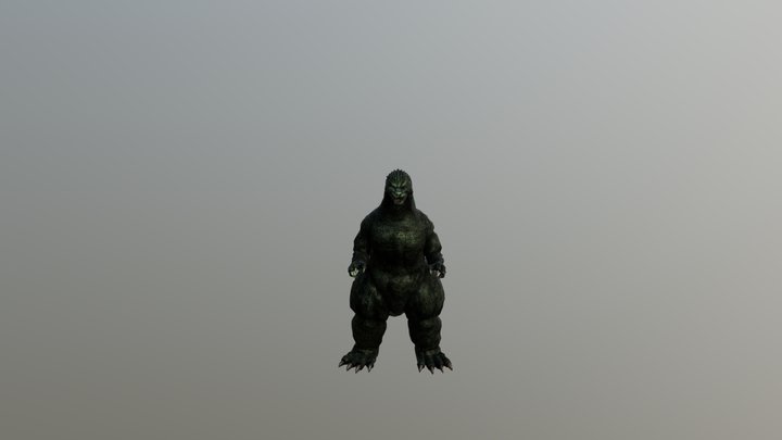 Heisei Godzilla (Godzilla Junior Edition) 3D Model