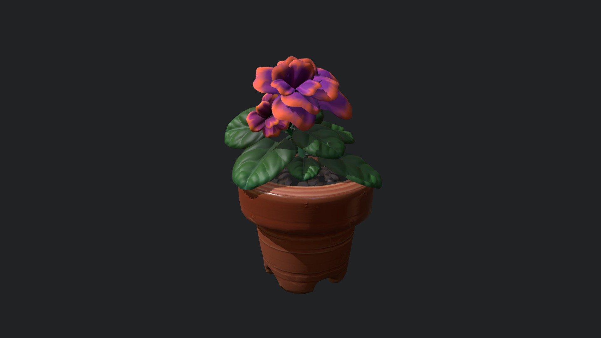 Flower pot - Download Free 3D model by Nikita Vorobiov (@irds) [d553b3b]