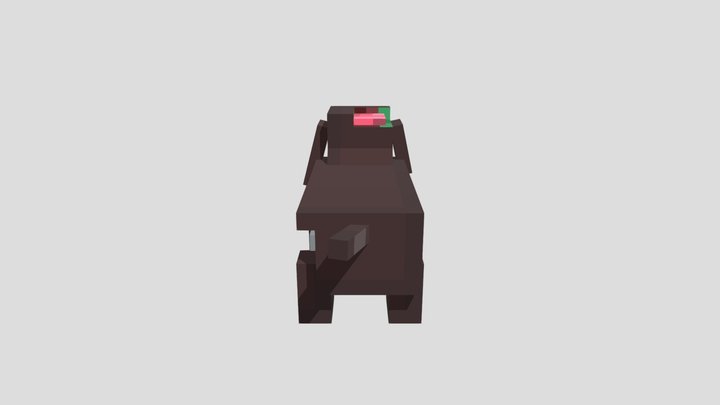 Zombie Dog 3D Model