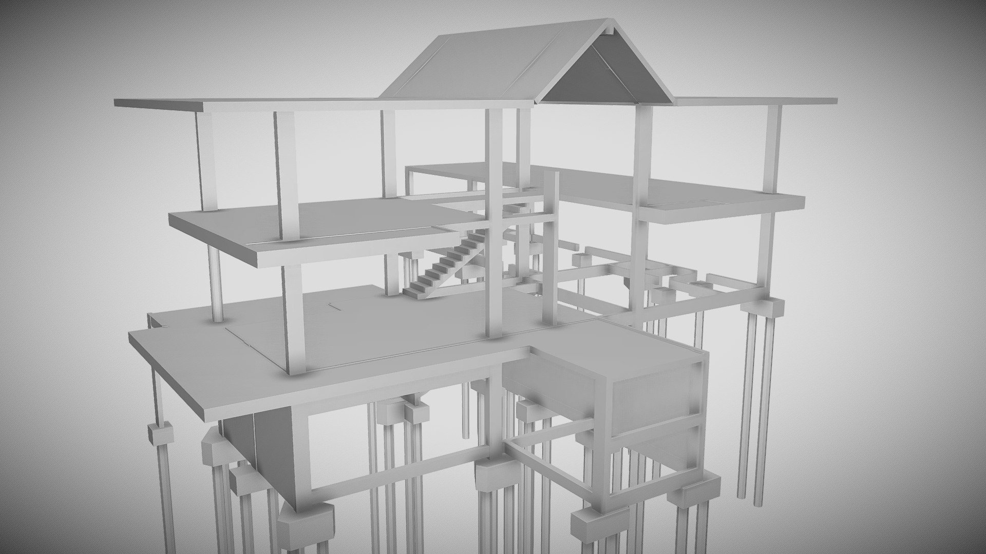 430 - Projeto Protensão de Residência (250 M2)