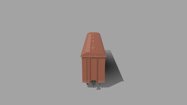 Wagon 3D Model