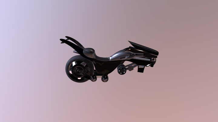 Flyingmotorcycle 3D Model