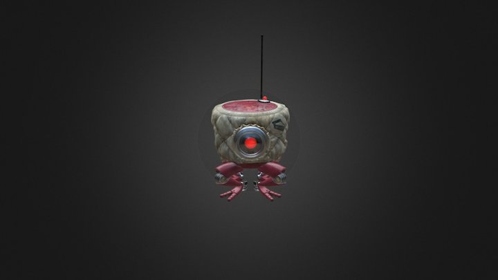 Space Robot 3D Model