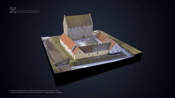 Glimmingehus exteriör (modell 1 av 12)