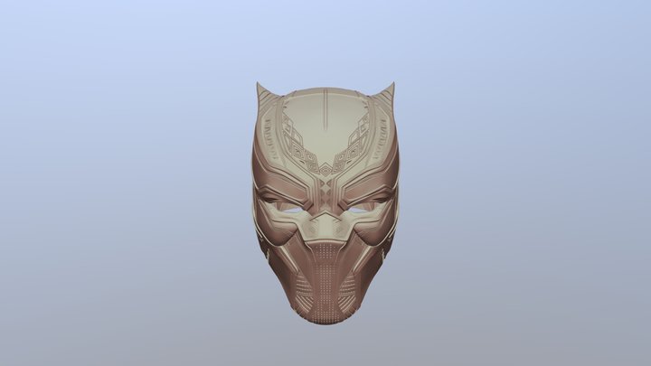 Black Panther civil war 3D Model