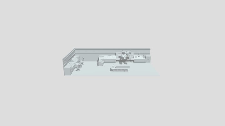 Ark Optimus Prime Stasis Animation 3D Model