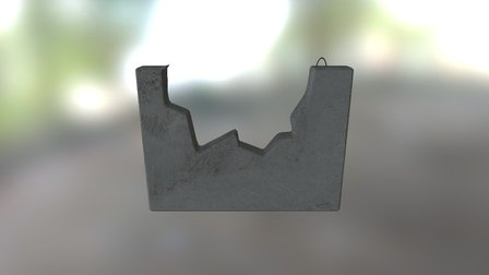 wall with holes 3D Model