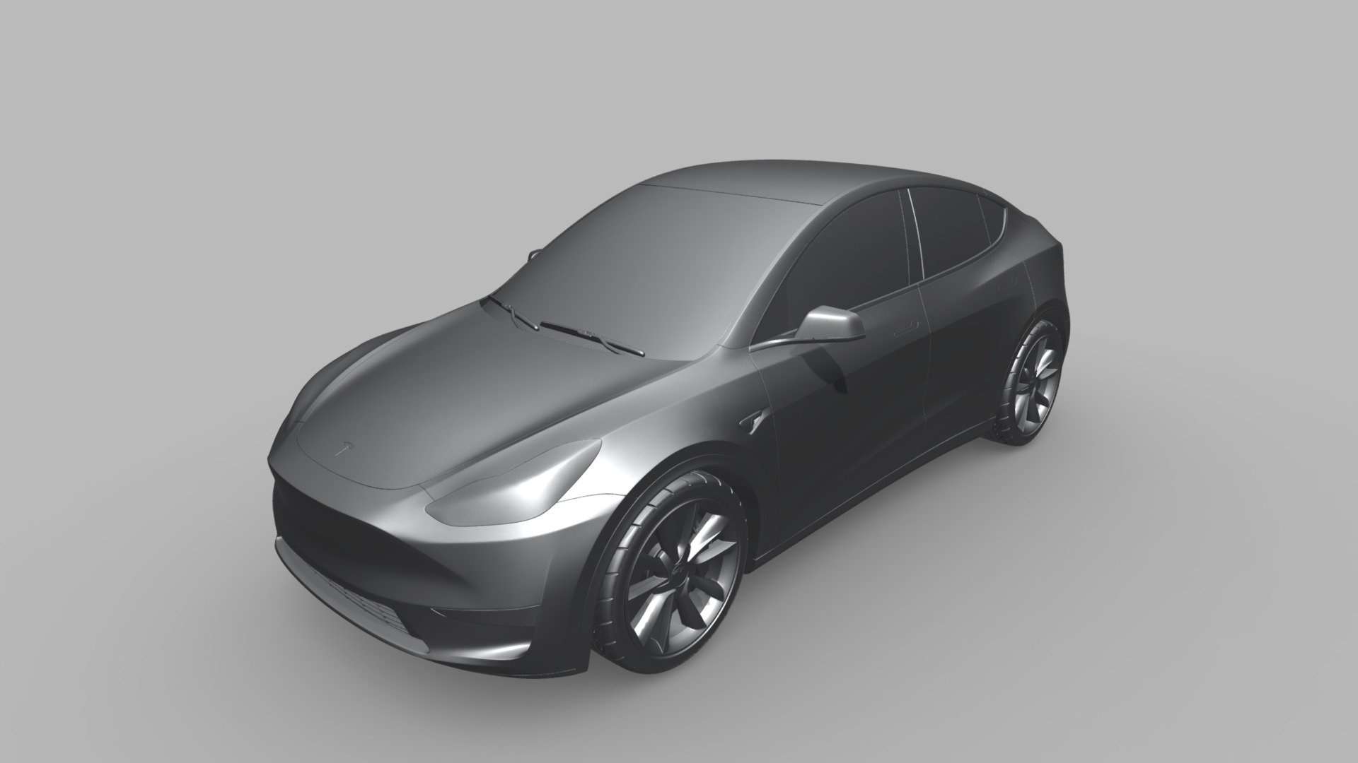 Tesla Model Y 3D Printable File STL Buy Royalty Free 3D Model By 