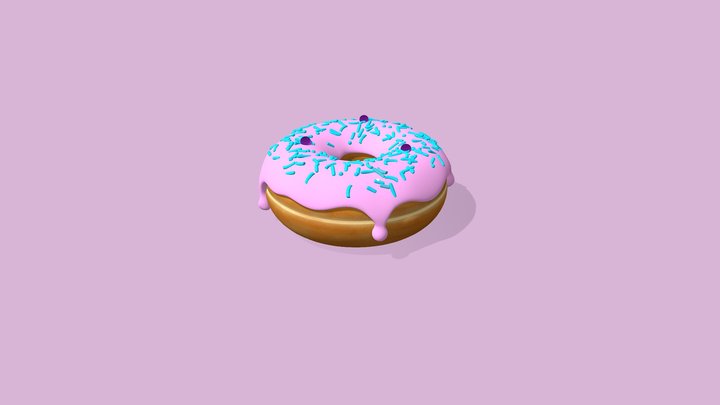 donut 3D Model