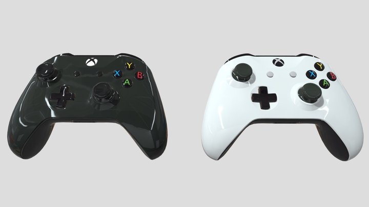 Gamepads 3D Model