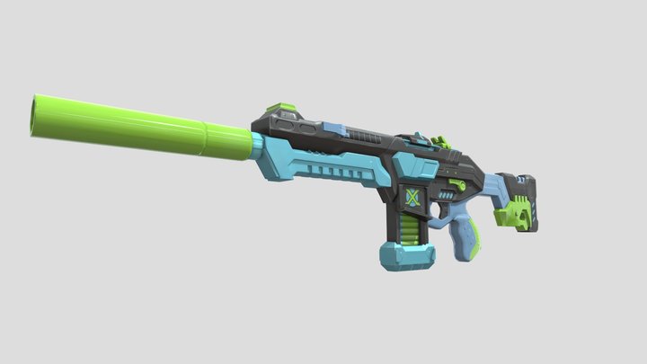 Valorant - BlastX Phantom 3D Model