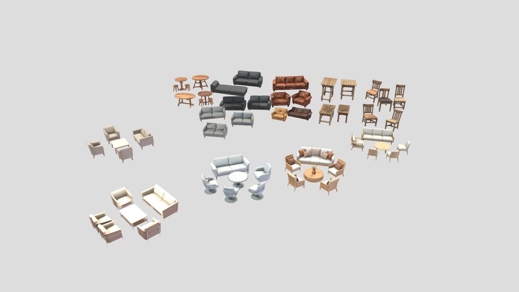 Free 56-pieces of furniture