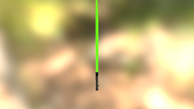 SABLE QUI-GON JINN 3D Model