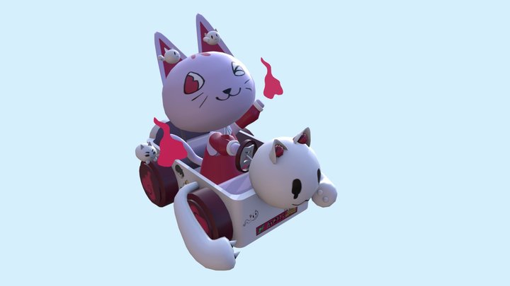 Xenia Spirit Cat - Worldskills 2025 Entry Brief 3D Model