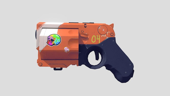 Gun 3D Model