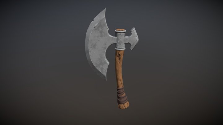 Viking Ax 3D Model
