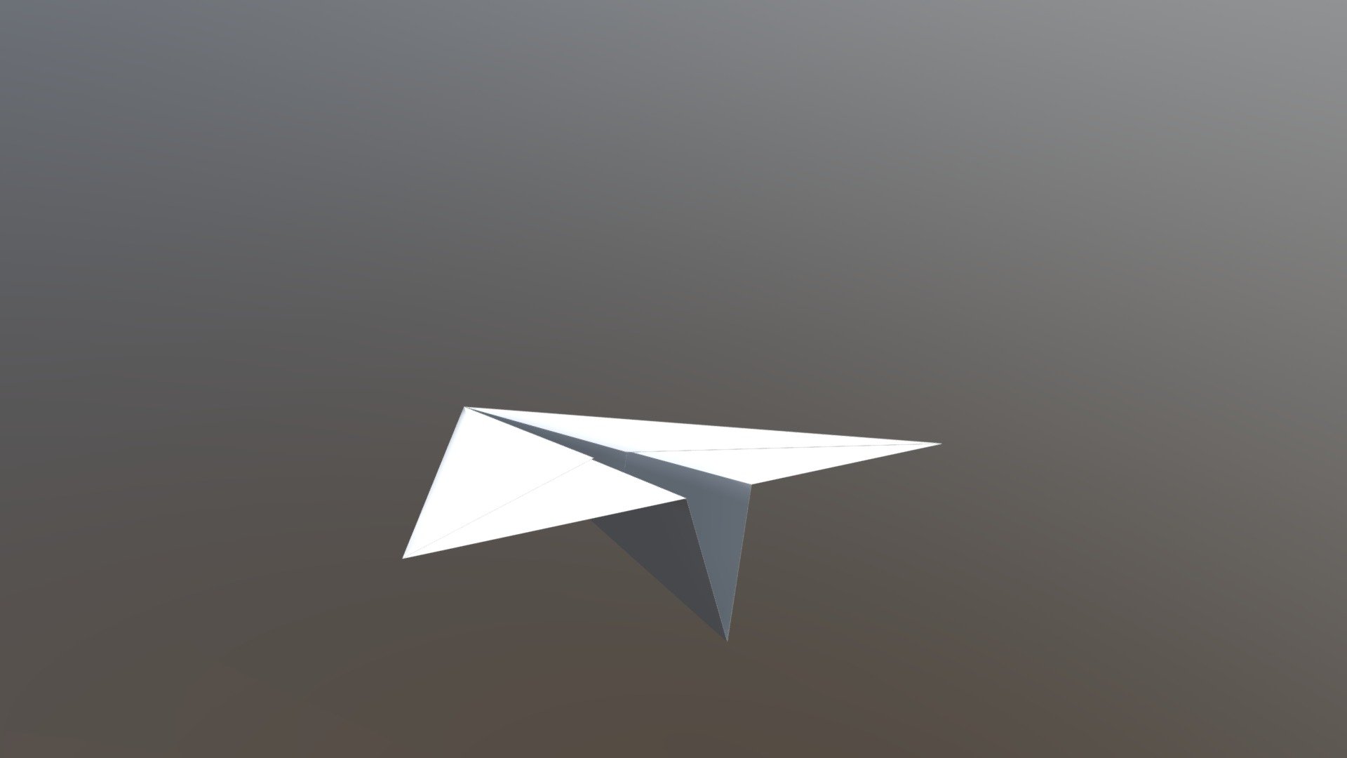 Paper Airplane 3d Powerpoint Icon