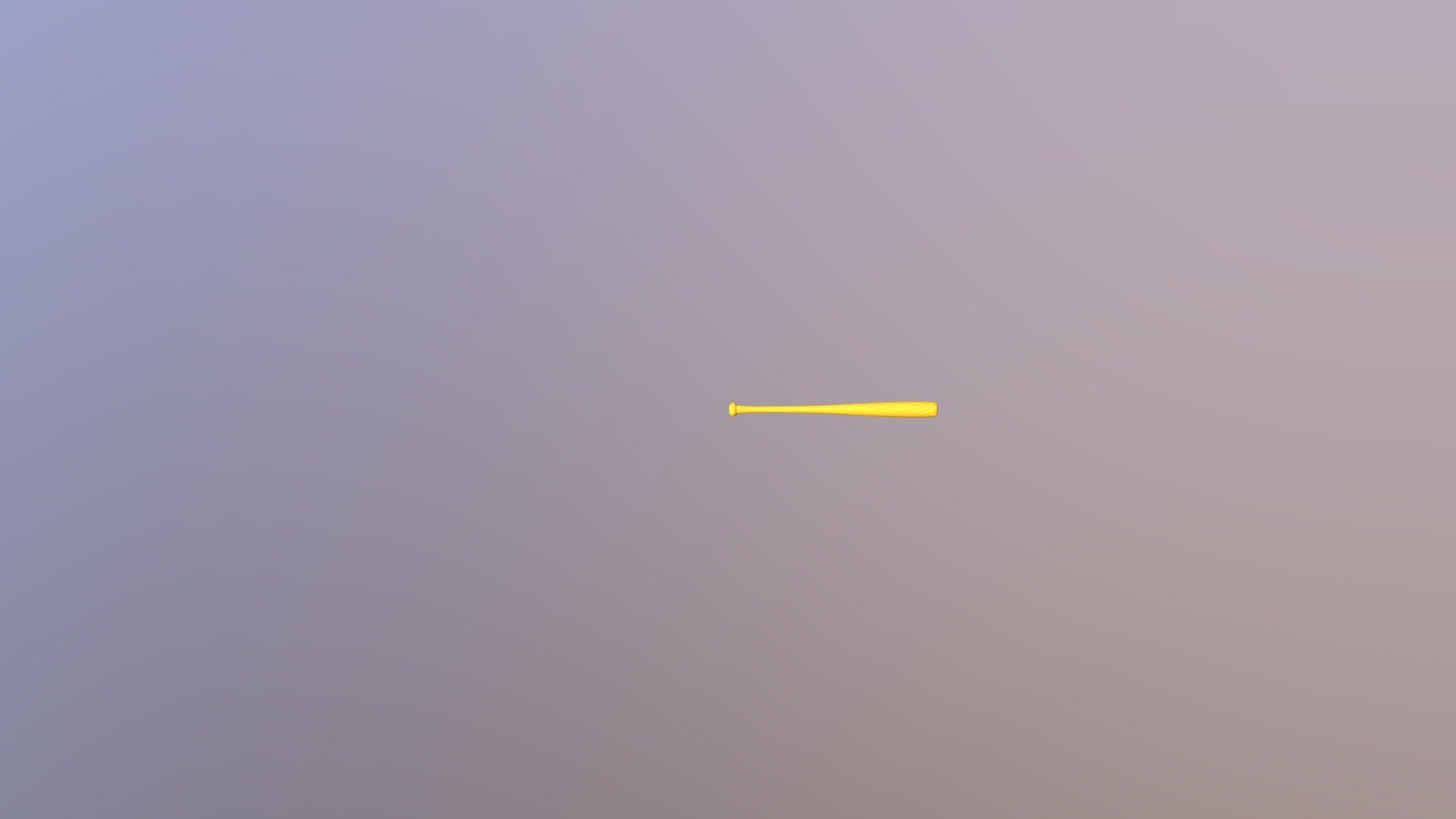 Baseball Bat — Sketchfab embed 3D viewer