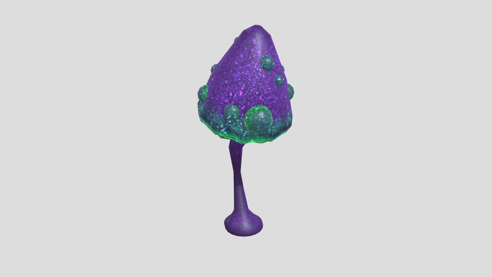 Fantasy Mushroom Thin Speckled