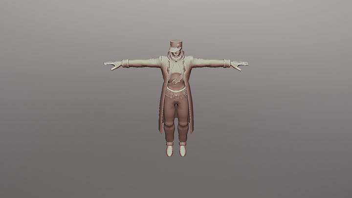 jotaro-kujo-jojo static 3D Model