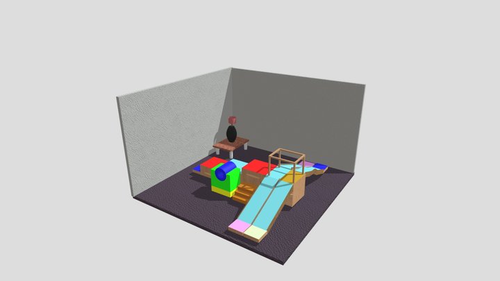 Indoor Playground 3D Model