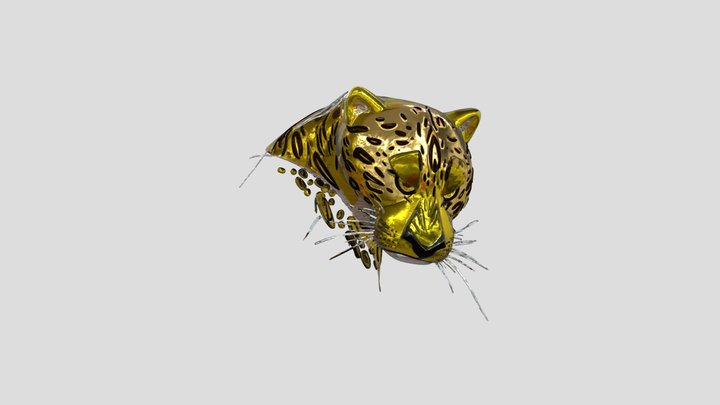 Radiant Leopard 3D Model
