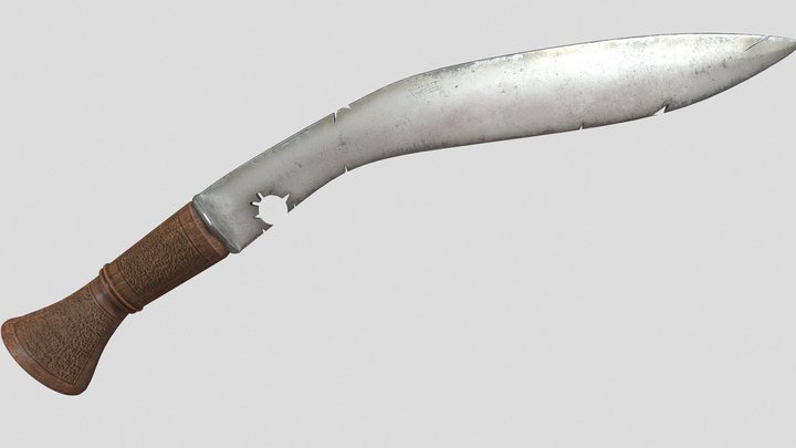 Kukri - Fantasy 3D Model