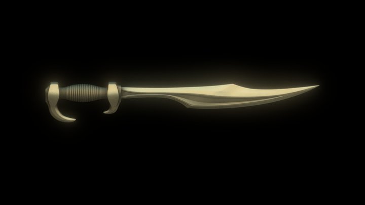 300 Spartan Sword Printable STL 3D Model
