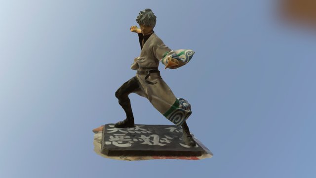 Gintoki Sakata 3D Model