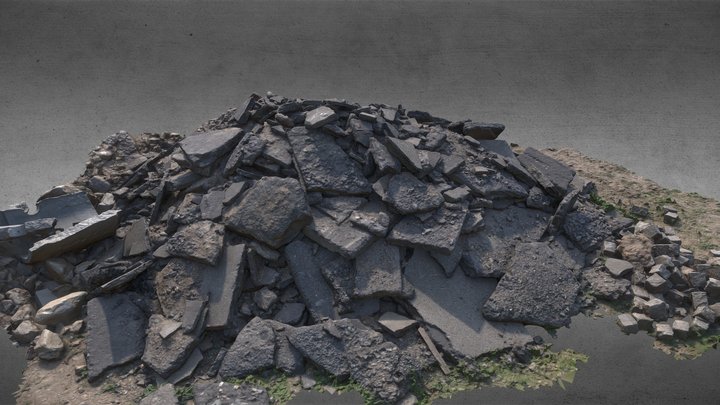 Construction rubble 3D Model