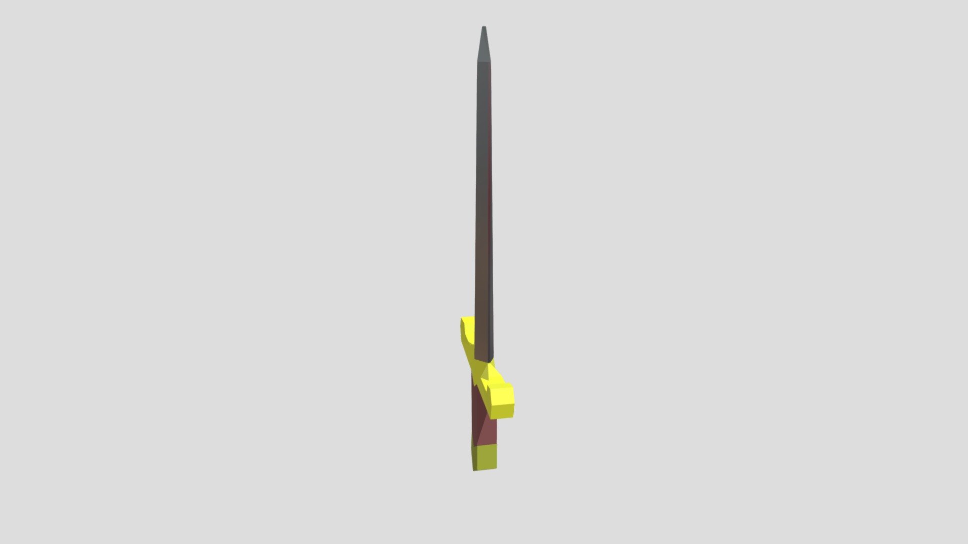 low poly sword - Download Free 3D model by Blenderman (@Blenderman2524 ...